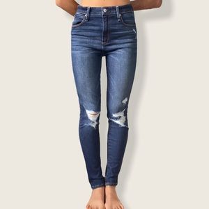Abercrombie and Fitch medium wash skinny jeans